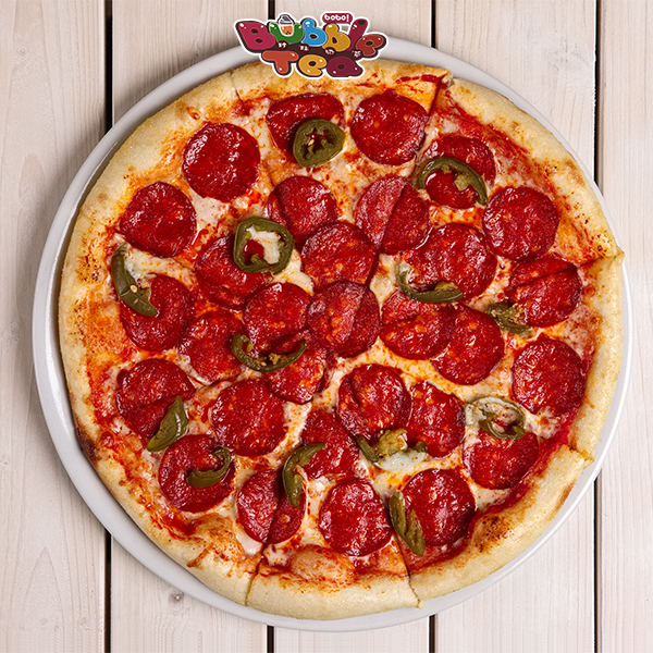 Mama Mia Paradise Bubble Tea Pepperoni Pizza